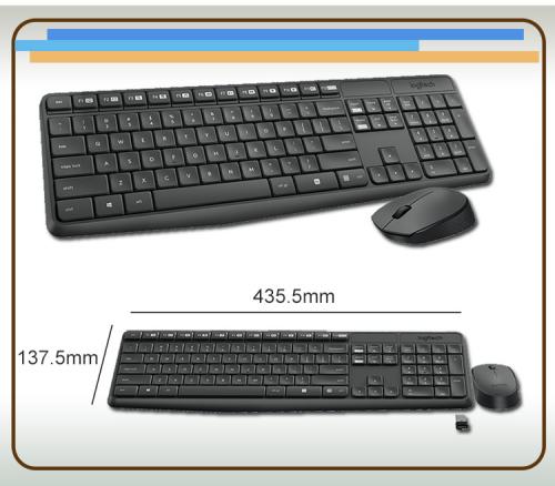 Logitech 羅技 MK235 無線鍵盤滑鼠組