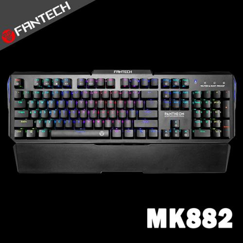 全防水防塵塗層技術 FANTECH MK882 RGB光軸全防水專業機械式電競鍵盤
